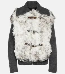 The Big Chill shearling and wool jacket The Big Chill shearling and wool jacket