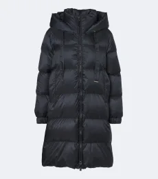 The Cube hooded quilted down coat The Cube hooded quilted down coat