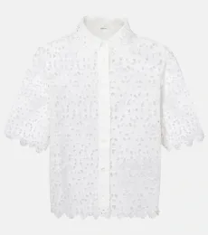 The Deco Eyelet cotton shirt The Deco Eyelet cotton shirt