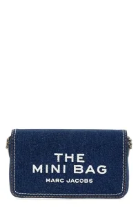 The Denim Chain Mini crossbody bag Blue Size U