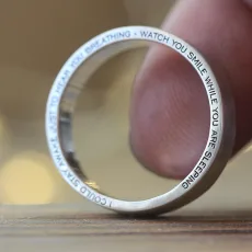 The HALO Engraved Ring The HALO Engraved Ring