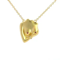 The Maternal Embrace Silver Necklace Body Shape Collection The Maternal Embrace Silver Necklace Body Shape Collection