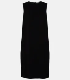 The Row Mirna crepe midi dress The Row Mirna crepe midi dress
