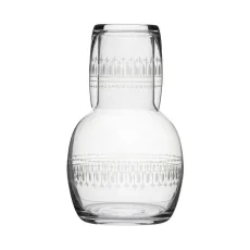 The Vintage List Ovals Crystal Carafe Glass The Vintage List Ovals Crystal Carafe Glass