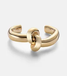Thin Knot 10kt gold-plated cuff bracelet Thin Knot 10kt gold-plated cuff bracelet