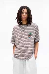 Tom & Jerry Striped T-Shirt - Pink