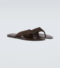 Tongs Dan en daim Tongs Dan en daim