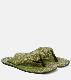 Tongs Indie Bandana imprimées Tongs Indie Bandana imprimées