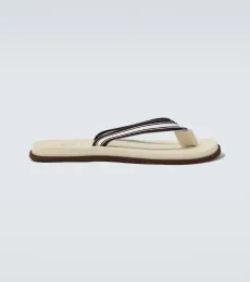 Tongs rayées