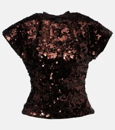 Top à sequins Top à sequins