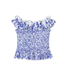 Top Alitza en coton à fleurs Top Alitza en coton à fleurs