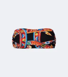 Top bandeau Carretto estampado Top bandeau Carretto estampado
