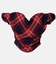 Top bustier Sunday a cuadros Top bustier Sunday a cuadros