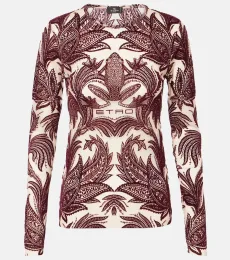 Top con estampado paisley Top con estampado paisley