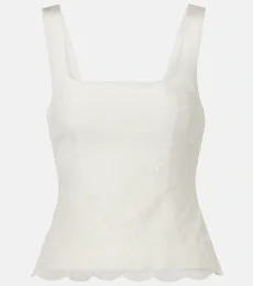 Top Cove de tul bordado Top Cove de tul bordado