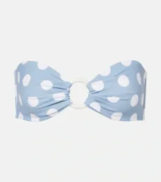 Top de bikini bandeau Coronada à pois Top de bikini bandeau Coronada à pois