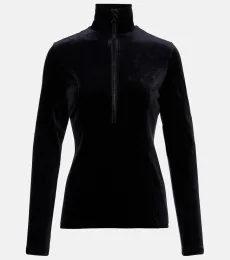 Top de ski Radient en velours