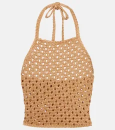 Top en coton au crochet Top en coton au crochet