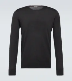 Top en laine vierge