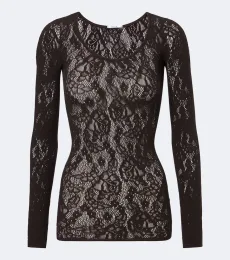 Top Infinite de encaje floral Top Infinite de encaje floral