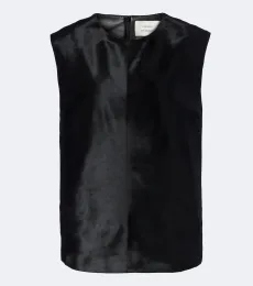 Top Juni en cuir façon poulain Top Juni en cuir façon poulain