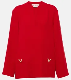 Top VGold Cady Couture en soie Top VGold Cady Couture en soie