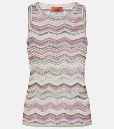 Top Zigzag à sequins