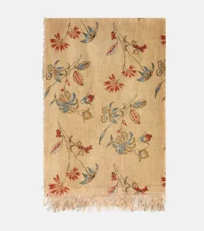 Tormento floral linen tablecloth