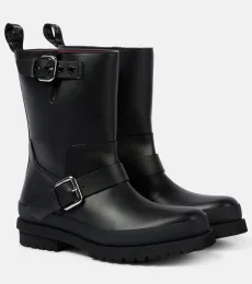 Trace faux leather biker boots Trace faux leather biker boots