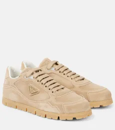 Trail suede sneakers