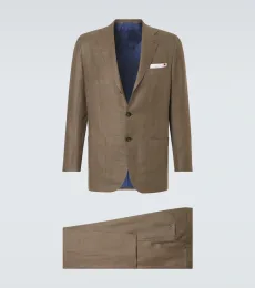 Traje de lino, lana y seda Traje de lino, lana y seda