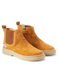 Trix Back suede ankle boots