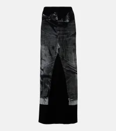 Trompe l'Åil jersey maxi skirt Trompe l'Åil jersey maxi skirt