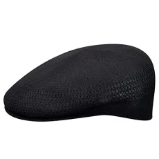 Tropic Ventair 504 Flat Cap, Black, Large Tropic Ventair 504 Flat Cap, Black, Large