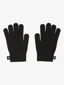 Tropical Snow - Women Black Knitted Gloves Tropical Snow - Women Black Knitted Gloves