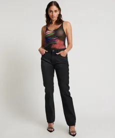 Truckers Mid Waist Straight Leg Denim Jeans Denim Jeans - Truckers Black Oak Size 24 One Teaspoon Truckers Mid Waist Straight Leg Denim Jeans Denim Jeans - Truckers Black Oak Size 24 One Teaspoon