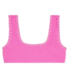 Trulli embroidered bikini top Trulli embroidered bikini top