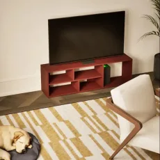 Tv Stand in Burgund