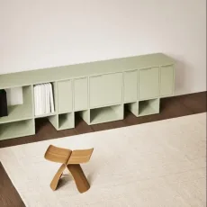 Tv Stand in Green with Doors Tv Stand in Green with Doors