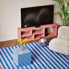 Tv Stand in Reisinger Pink Tv Stand in Reisinger Pink