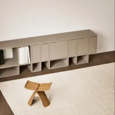 Tv Stand in Stone Grey with Doors Tv Stand in Stone Grey with Doors