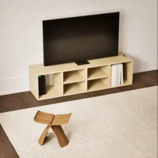 Tv Stand in White Oak