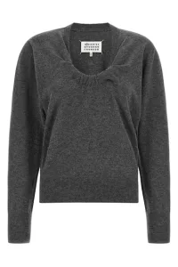 Twist wool sweater