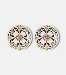 Tyrrhenia Tulyps set of 2 porcelain dessert plates Tyrrhenia Tulyps set of 2 porcelain dessert plates