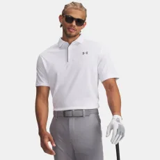 UA Tech? Mens Polo White / Graphite / Graphite UA Tech? Mens Polo White / Graphite / Graphite