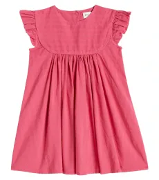 Umu ruffled cotton and linen dress Umu ruffled cotton and linen dress