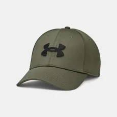 Under Armour Blitzing Low Men's Stretch Fit Cap Marine OD Green Black SM Under Armour Blitzing Low Men's Stretch Fit Cap Marine OD Green Black SM