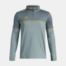 Under Armour Challenger Training Boys' ¼ Zip Jasper Blue Squad Orange