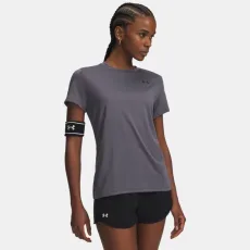 Under Armour Tech Women's Short Sleeve Castlerock Black XS Under Armour Tech Women's Short Sleeve Castlerock Black XS