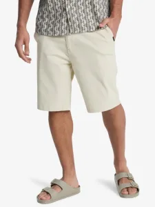Union Straight 20 - Men White Denim Shorts Union Straight 20 - Men White Denim Shorts